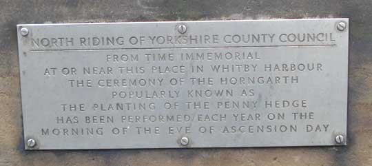 penny hedge plaque
