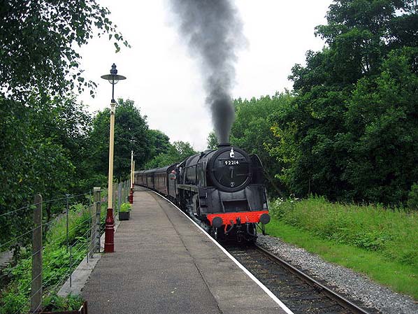 Whitby steam train